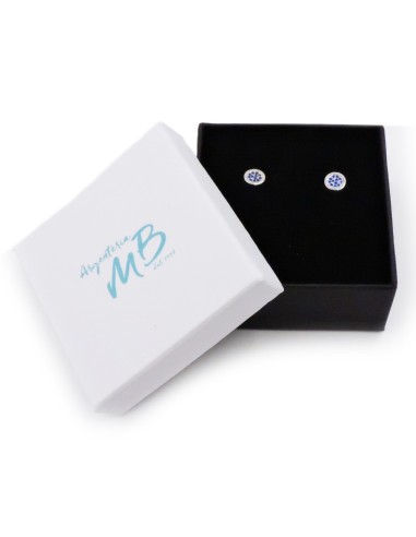 925 Sterling Silver Love Stud Earrings 