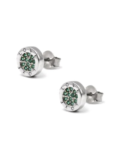 Orecchini Bottoncini Love in Argento 925 con...
