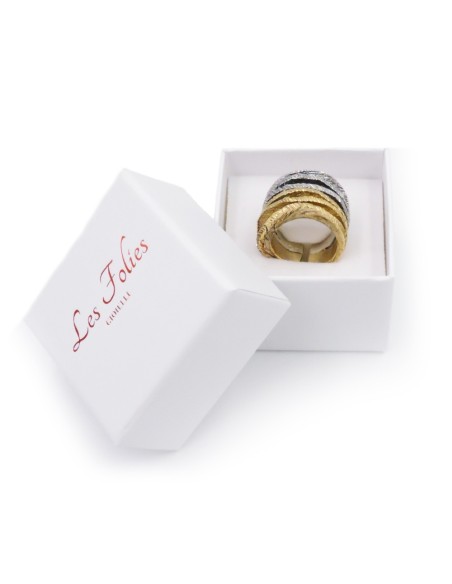 Anello in Argento 925 Life Bicolore