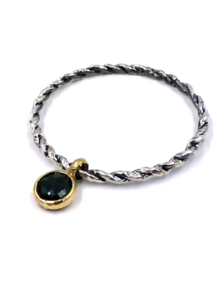 Bracciale Bangle Treccia in Argento 925 