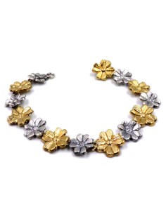 Bracciale Fiori in Argento 925 