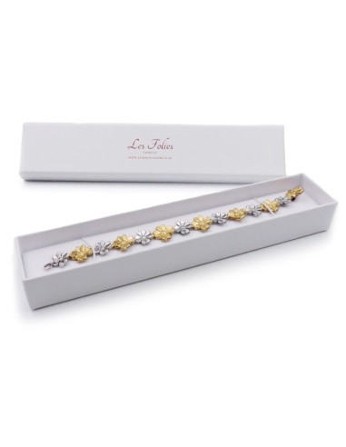 Bracciale Catena Donna in Argento 925 Rodiato...