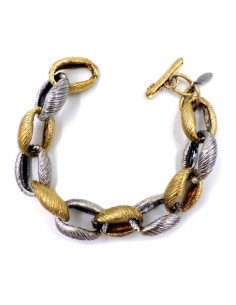 Bracciale Catena Donna in Argento 925 Rodiato Con... 2
