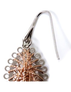 Orecchini Fiore in Argento 925 Con Zirconi Bianchi By Taitù 2