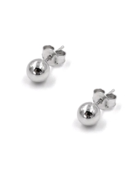 Orecchini Fiore in Argento 925 Con Zirconi Bianchi By Taitù
