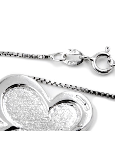 Bracciale Catena Donna in Argento 925 Rodiato...