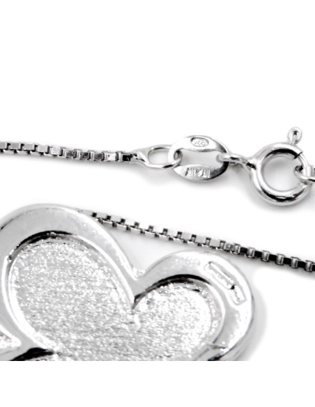 Collana in Argento 925 con ciondolo farfalla sagomata