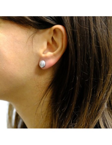 Orecchini Fiore in Argento 925 Con Zirconi...