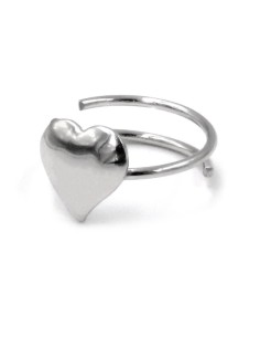 Anello Cuore in Argento 