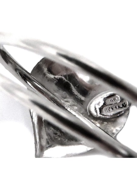 Solid Silver Heart Ring 