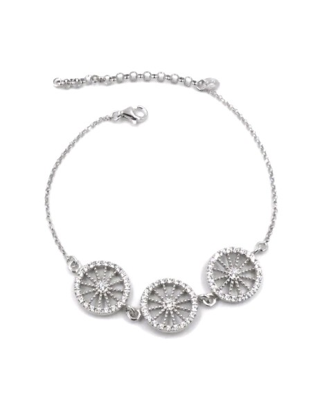 Bracciale Carrozza di Cenerentola Donna in Argento 925 Rodiato 