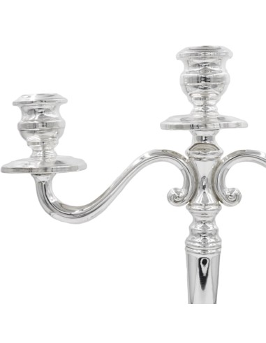 800 Solid Silver  English Style Three Armed...