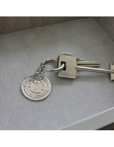 Sterling Silver Mayan Calendar Key Chain