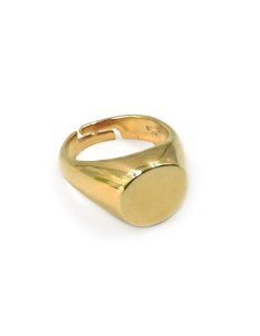 Customizable Gold Plated Sterling Silver Round Shaped...