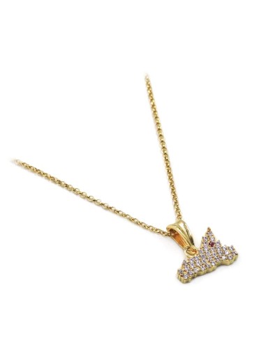 Gold Plated 925 Sterling Silver Sicily Necklace 