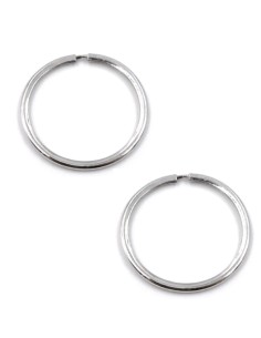 925 Sterling Silver Hoop Earrings  2