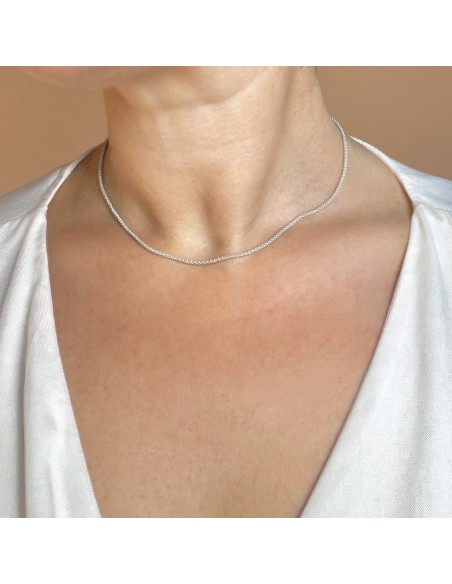 Collana Pop Corn Mini in Argento 925 
