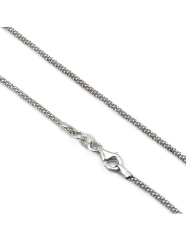 Collana Pop Corn Mini in Argento 925 