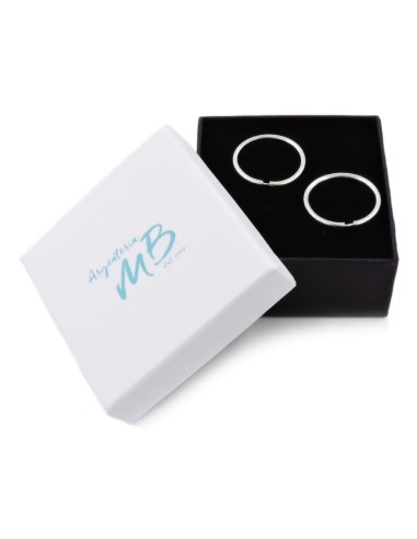 925 Sterling Silver Hoop Earrings 