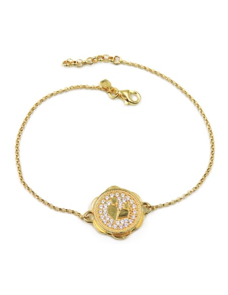 Bracciale Carrozza di Cenerentola Donna in Argento 925 Rodiato 