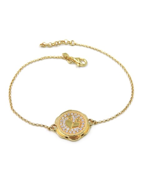 Bracciale Carrozza di Cenerentola Donna in Argento 925 Rodiato 