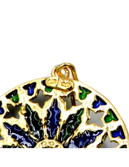 Orecchini Fiore in Argento 925 Con Zirconi Bianchi By Taitù