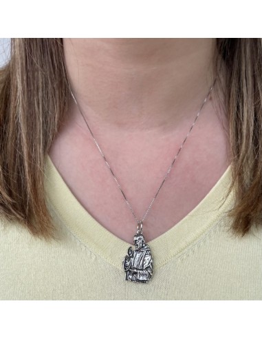 Saint Pio Bust Necklace 