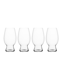 American Wheat Beer Glasses Set of 4 2