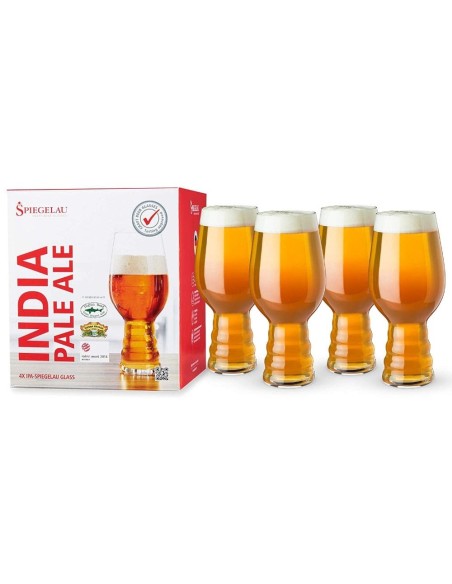 IPA Beer Glasses Set of 4