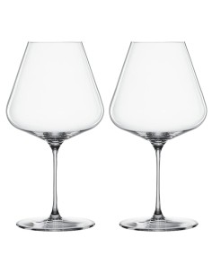 Bicchieri Vino Borgogna in Cristallo Definition Set da 2