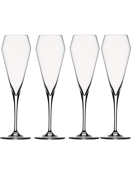 Spiegelau Willsberger Anniversary Champagne Flutes Set of 4