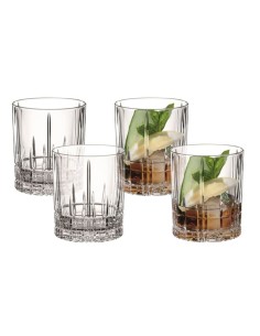 Perfect Serve Double Old Fashioned Glasses Set of 4
