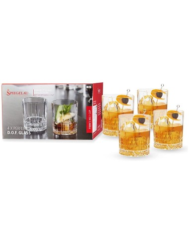 Set 4 Bicchieri da Whisky Double Old Fashioned...