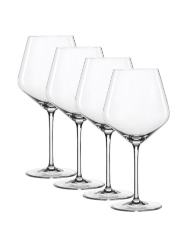 Bicchieri Vino Borgogna in Cristallo Style Set da 4