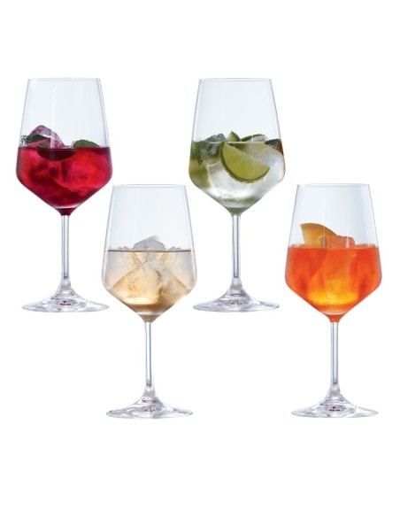 Bicchieri Summer Drinks in Cristallo Set da 4
