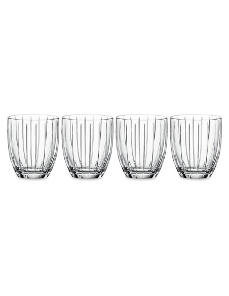 Bicchieri Tumbler in Cristallo Milano Set da 4
