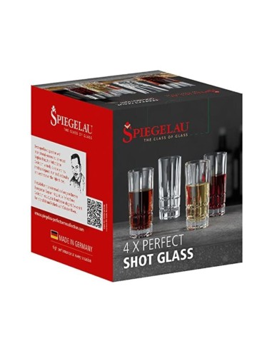 Perfect Shot Glass Set of 4 