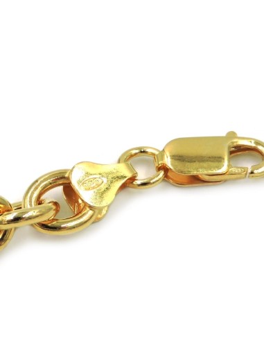 Bracciale Catena Donna in Argento 925 Rodiato...