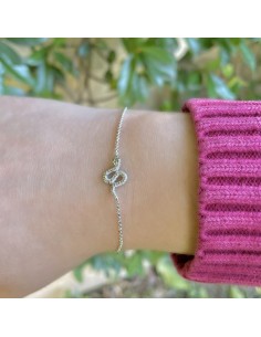 925 Sterling Silver Bracelet with Snake 2