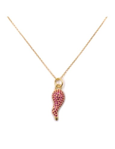 Gold Plated 925 Sterling Silver Lucky Horn...