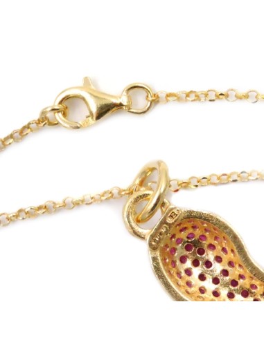 Bracciale Catena Donna in Argento 925 Rodiato...