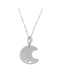 Bracciale Catena Donna in Argento 925 Rodiato con... 2