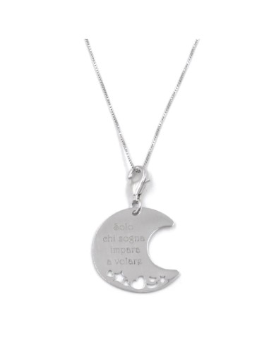Bracciale Catena Donna in Argento 925 Rodiato...