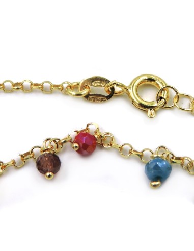 Bracciale Catena Donna in Argento 925 Rodiato...