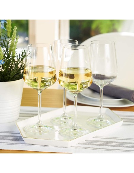 Bicchieri Vino Bianco in Cristallo Style Set da 4