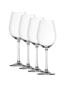 Bicchieri Vino Rosso in Cristallo Salute Set da 4