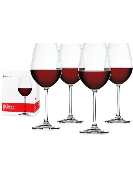 Spiegelau Salute Red Wine Glass Set of 4