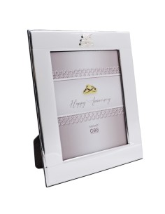 Bilderrahmen Zum 25 Hochzeitstag, 13x18 PVD-Silberner...