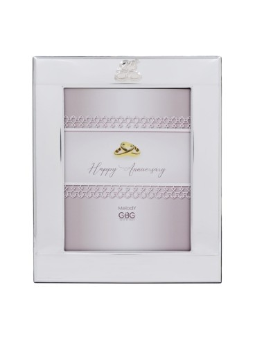 PVD Silver 25th Anniversary Photo Frame 5 x 7...