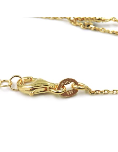 Baciamano in Argento 925 Placcato Oro